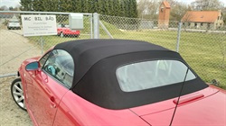 Audi TT kaleche i godt stof med ny bagrude med varme...